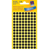 Marking dots Ø8mm (black) | Avery 3009 | 4,160 stickers 212916 - 1