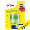 Marking dots Ø8mm (green) | Avery PET08V | 14,700 stickers 212926 - 1