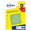 Marking dots Ø8mm (green) | Avery PET08V | 2,940 stickers