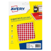 Marking dots Ø8mm (red) | Avery PET08R | 14,700 stickers 212919 - 1
