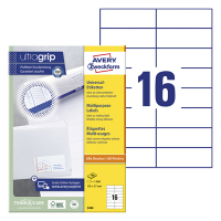 Multi-purpose labels (105 x 37mm) | Avery 3484 | 1,600 labels 212004