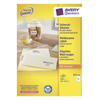 Multi-purpose labels (105 x 43.3mm) | Avery 3653-200 | 2,800 labels 212486