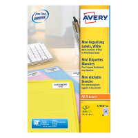 Multi-purpose labels (46 x 11mm) | Avery L7656-25 | 2,100 labels 212096