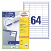 Multi-purpose labels (48.5 x 16.9mm) | Avery 3667 | 6,400 labels 212024 - 1