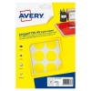 Avery PET30J yellow marking dots, Ø 30mm (240 labels)