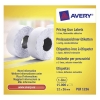 Avery PLR1226 removable price gun labels, 26mm x 12 mm white (15,000 labels)