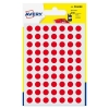 Avery PSA08R red marking dots, Ø 8mm (490 labels) AV-PSA08R 212712