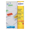 Removable labels (63.5 x 33.9mm, red) | Avery L6034-20 | 480 labels 212756 - 1