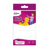 Textile labels (45 x 13mm) | Avery ETVET36 | 36 labels 212804
