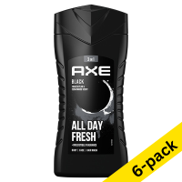 Axe Black shower gel, 250ml (6-pack) SAX00163