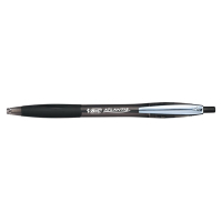 BIC Atlantis Soft black ballpoint pen (12-pack)  240028