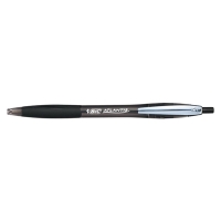 BIC Atlantis Soft black ballpoint pen (12-pack) 902133 224635
