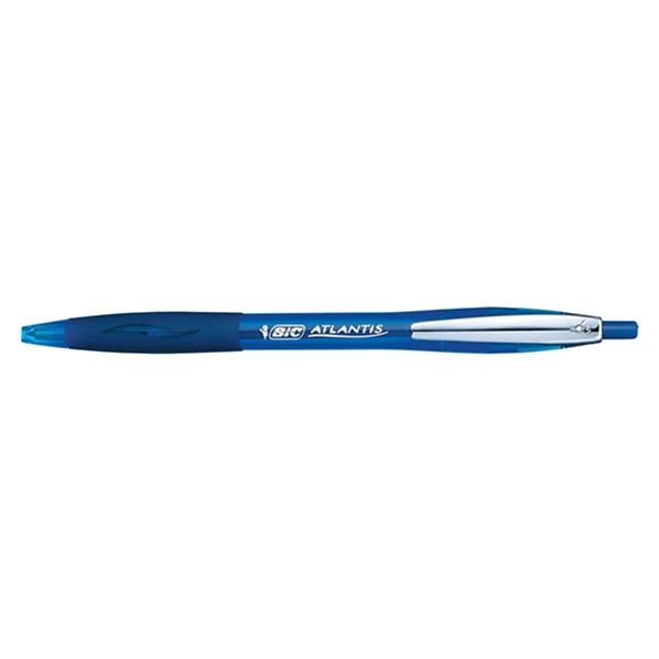 BIC Atlantis soft blue ballpoint pen (12-pack) 902132 224634 - 1