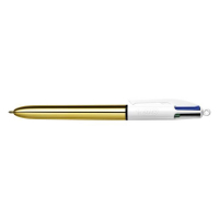 Ballpoint pen | Gold shine | BIC 4 Colours 224647