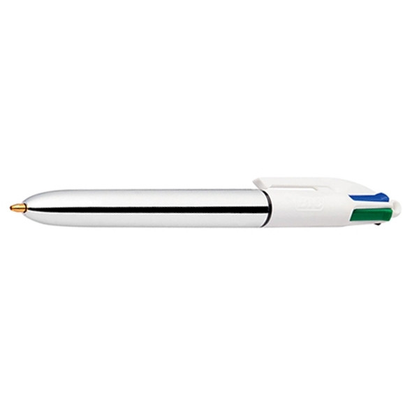 Ballpoint pen | Silver shine | BIC 4 Colours 224646 - 1