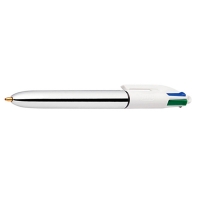 Ballpoint pen | Silver shine | BIC 4 Colours 224646