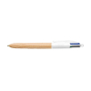 Ballpoint pen | Wood | BIC 4 Colours 279998 - 1