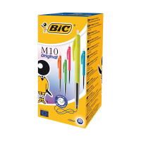 Ballpoint pen | assorted | BIC M10 Clic | 50-pack 224661