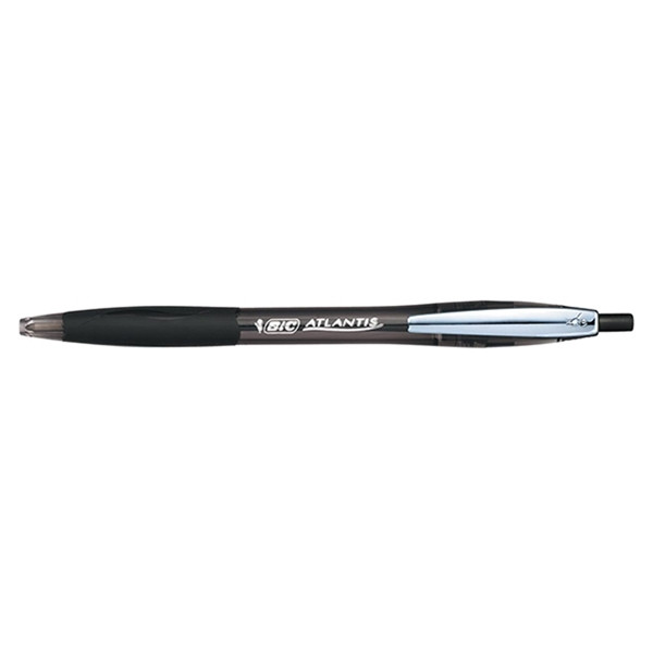 Ballpoint pen | black | BIC Atlantis Soft | 12-pack 240028 - 1
