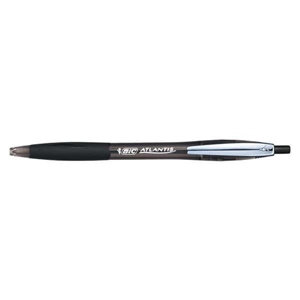 Ballpoint pen | black | BIC Atlantis Soft | 12-pack 224635 - 1