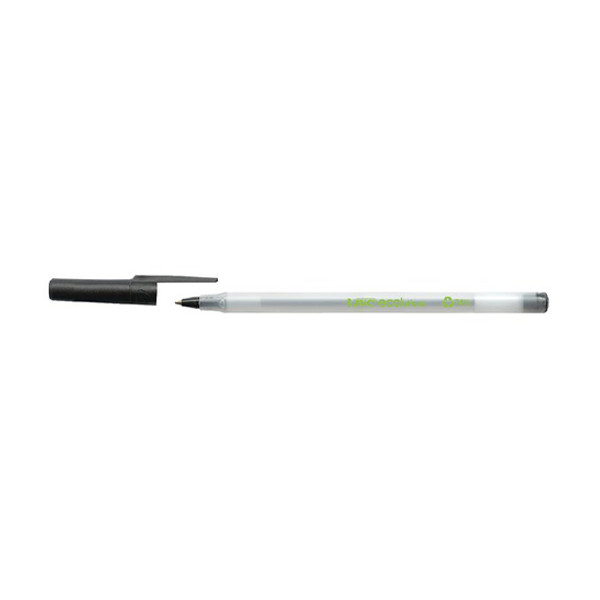 Ballpoint pen | black | BIC ECOlutions Round Stic | 60-pack 240427 - 1