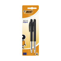 Ballpoint pen | black | BIC M10 Clic | 2-pack 224649