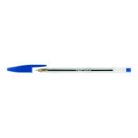 Ballpoint pen | with cap | blue | BIC Cristal | 5-pack 224650