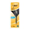 Ballpoint pen refill | black | BIC 4-colour | 2-pack