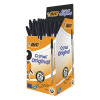 BIC Cristal black ballpoint pen (50-pack)