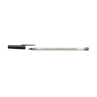 BIC Ecolutions Round Stic black ballpoint pen (60-pack) 8932392 240427