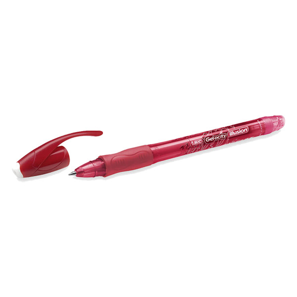 Gel pen | erasable | red | BIC Gel-Ocity Illusion 224684 - 1
