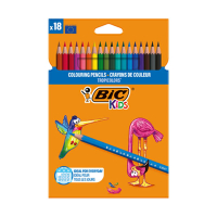 BIC Kids Tropicolors colouring pencils in case (18-pack) 9375173 240464