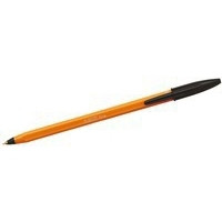 BIC Orange BC10114 black fine tip ballpoint pen (20-pack) BC10114 224620 - 1