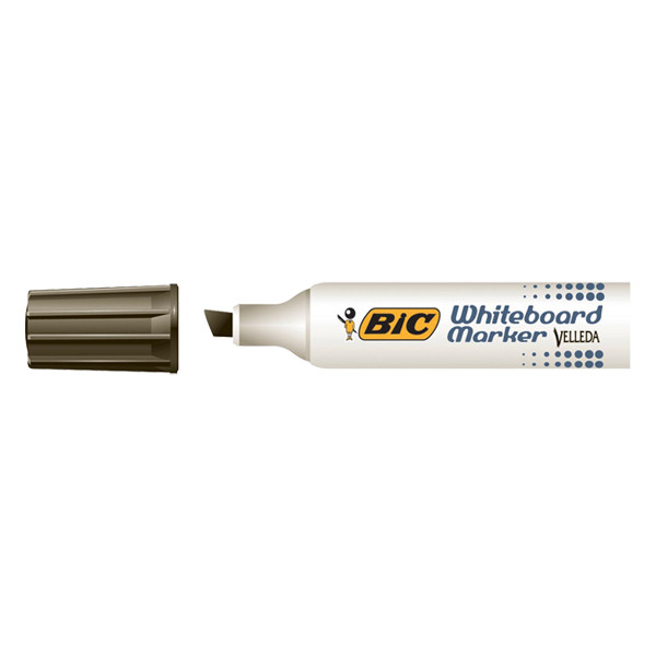 BIC Velleda 1781 black whiteboard marker (3mm - 6mm chisel) 224709 - 1