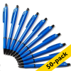Ballpoint pen | blue | 123ink | 50-pack