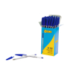 Ballpoint pen | bright blue | 123ink | 50-pack 302081 - 2