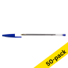 Ballpoint pen | bright blue | 123ink | 50-pack