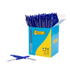 Ballpoint pen | retractable | medium blue | 123ink | 100-pack 302074 - 2