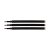 Ballpoint pen refill | erasable | black | 123ink | 3-pack