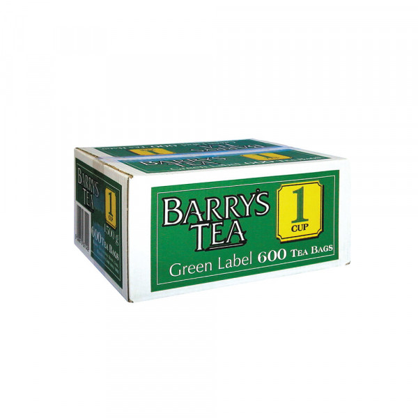 Barry's Green Label LB0002 tea bags (600-pack)  246009 - 1