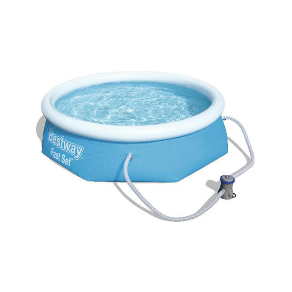 Bestway Fast Set inflatable pool including filter pump, Ø 305cm 57270 SBE00008 - 1
