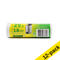 Bin bag (18L) | 123ink | 25-pack x12