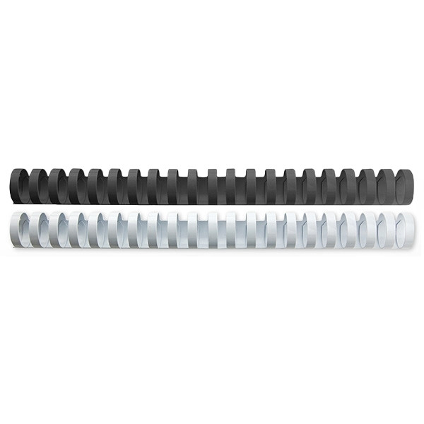 Binding spine 19mm pack (blue/red/black/white) | 123ink | 400-pack 340068 - 1