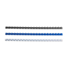 Binding spine 6mm pack (blue/white/black) | 123ink | 75-pack 340047 - 1