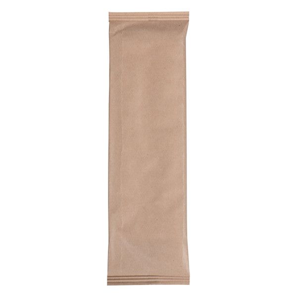 Biodore wooden knife & fork set with napkin (100-pack) 402769 - 3