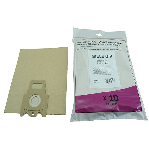Bosch | paper vacuum cleaner bags | 10 bags + 1 filter (123ink version)  SBO00003 - 1