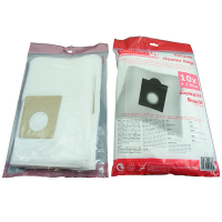 Bosch type microfibre D/E/F/G/H vacuum cleaner bags | 123ink version | 10 bags + 1 filter SBO01002
