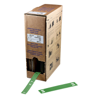 Brady BM-10x60-7643-GN green polyurethane tags, 10mm x 60mm (original Brady) BM-10x60-7643-GN 148045