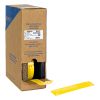 Brady BM-15X75-7598-YL yellow polyester tags, 15mm x 75mm (original Brady) 148019 - 1