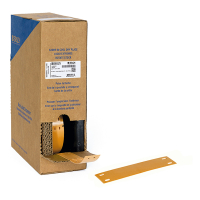 Brady BM-15x75-7643-OR orange polyurethane tags, 15mm x 75mm (original Brady) BM-15x75-7643-OR 148025